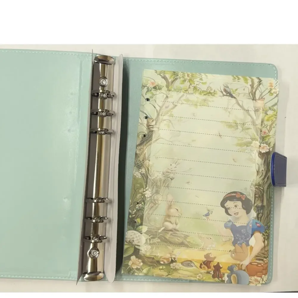 Snow White A5 6 Ring Binder with Matching Paper